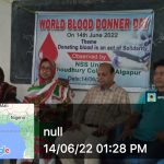 world Blood Doner day Awarness programme